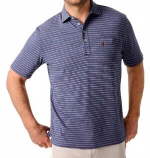 NEW JOHNNIE-O ryan short sleeve polo in oceanside